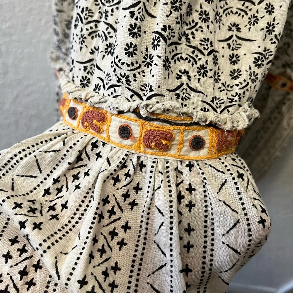 Free People Boarderline Tank Floral Mini Dress